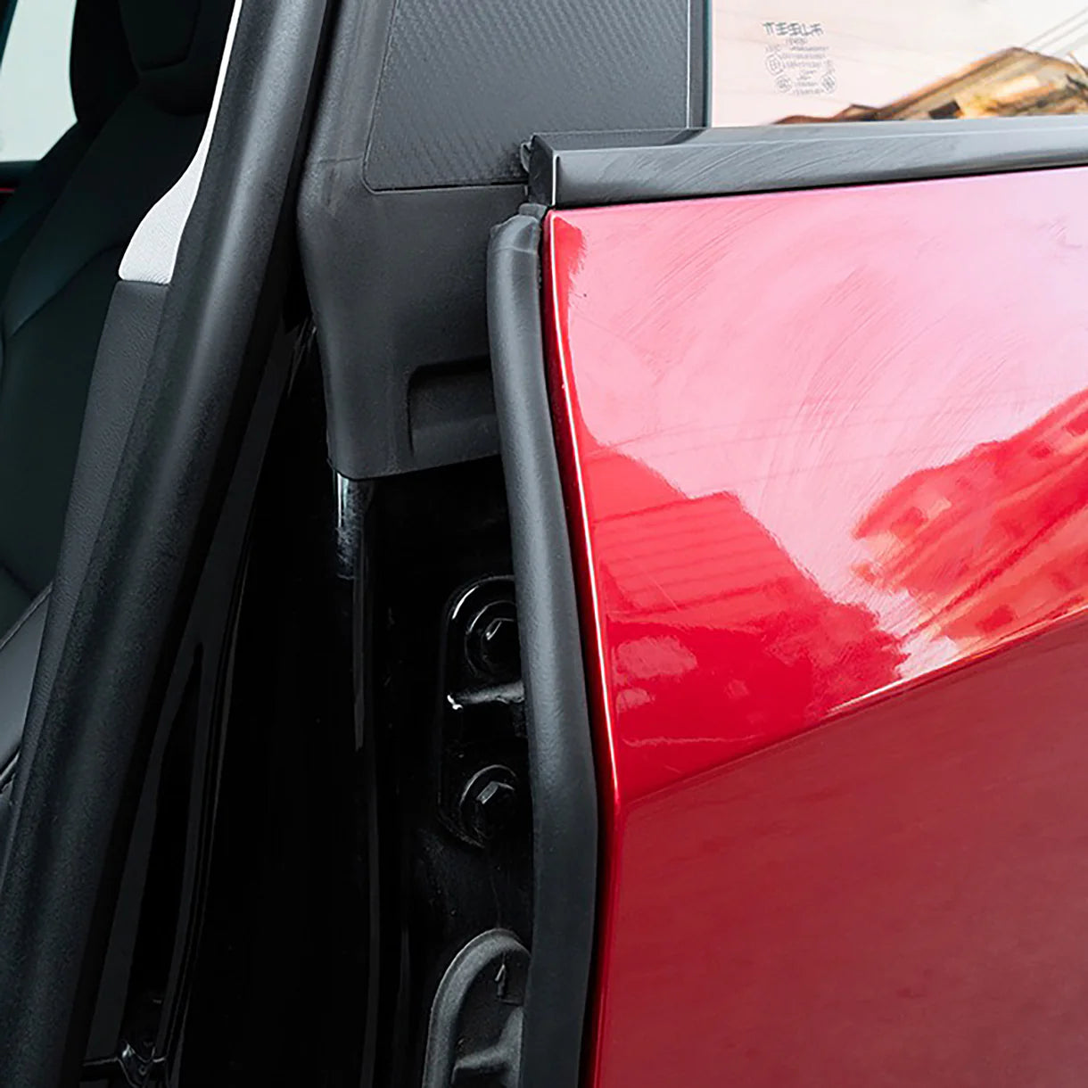 Full Vehicle Wind Noise Reduction Rubber Seal Kit for Tesla Model 3 (2021–2026 Highland) & Model Y (2020–2026 Juniper) – Door, B/C Pillar, Trunk & Frunk Weatherstrip Set, Self-Adhesive EPDM Soundproofing Upgrade