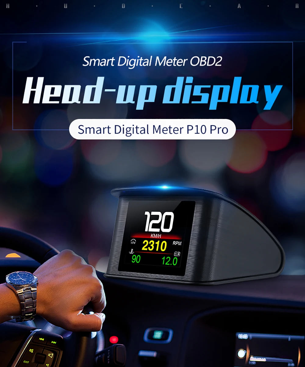 Hud GPS OBD II product image details.