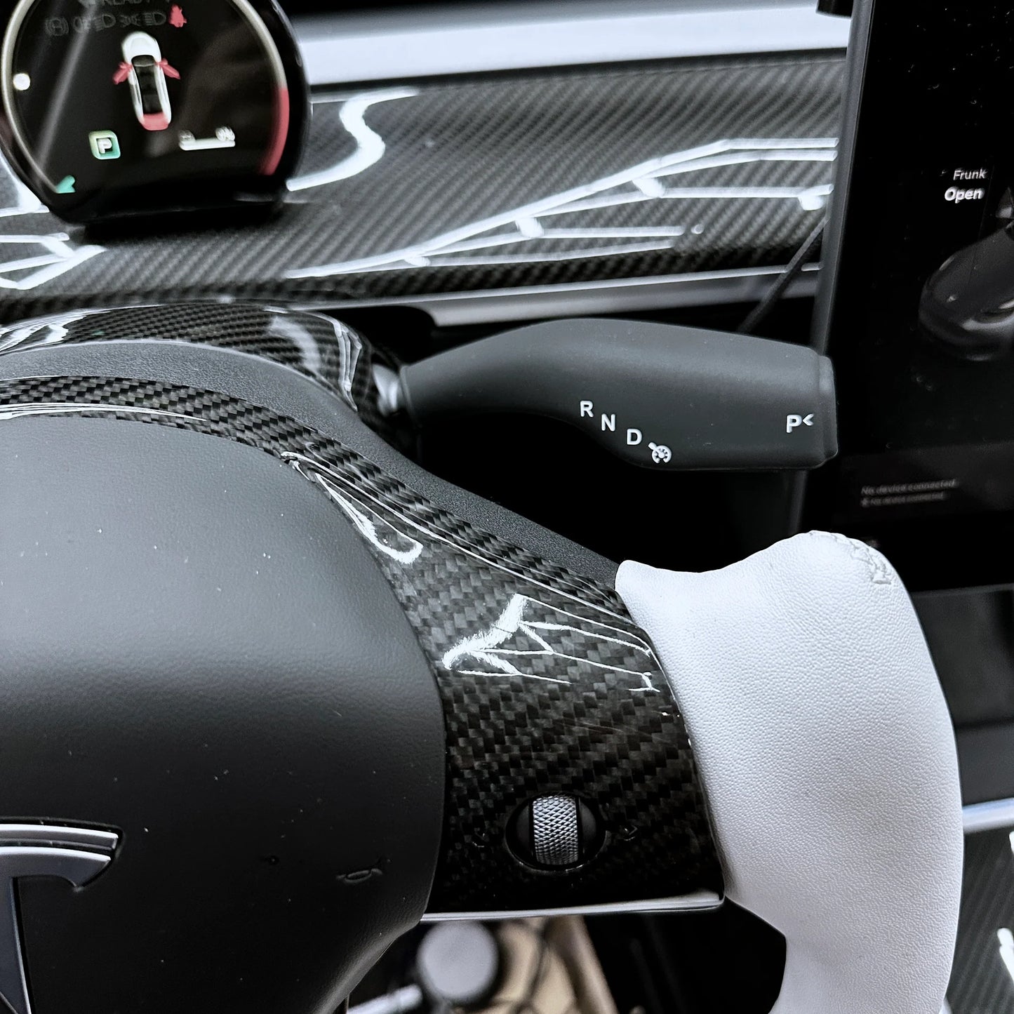 Tesla Model 3 & Model Y Silicone Turn Signal & Gear Stalk Covers (1 Pair) – Anti-Slip Protective Sleeve, Multiple Color Options | Fits 2017–2023 Model 3 & 2020–2024 Model Y