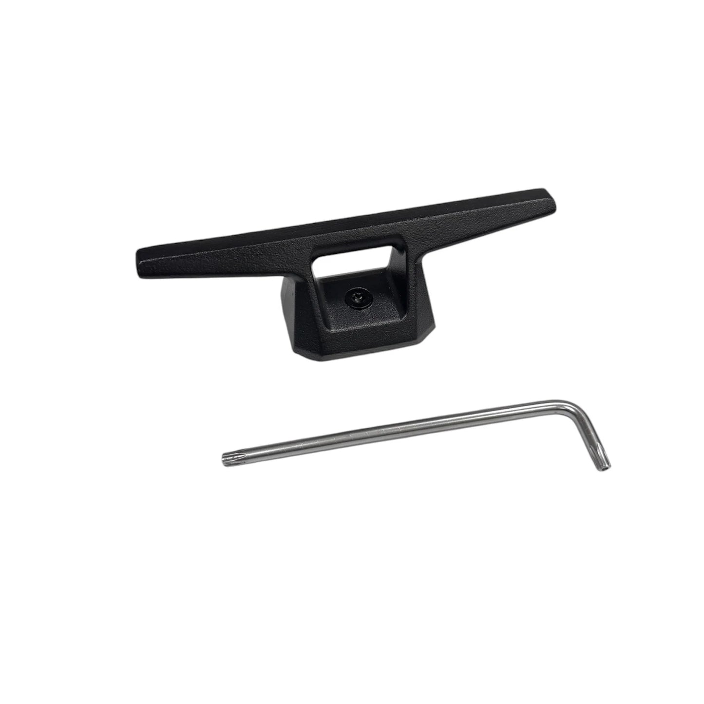 Tesla Cybertruck Rear Trunk L-Track Cleat Tie-Down Anchor – Multi-Function Die-Cast Aluminum Cargo Mount for Vault Bed