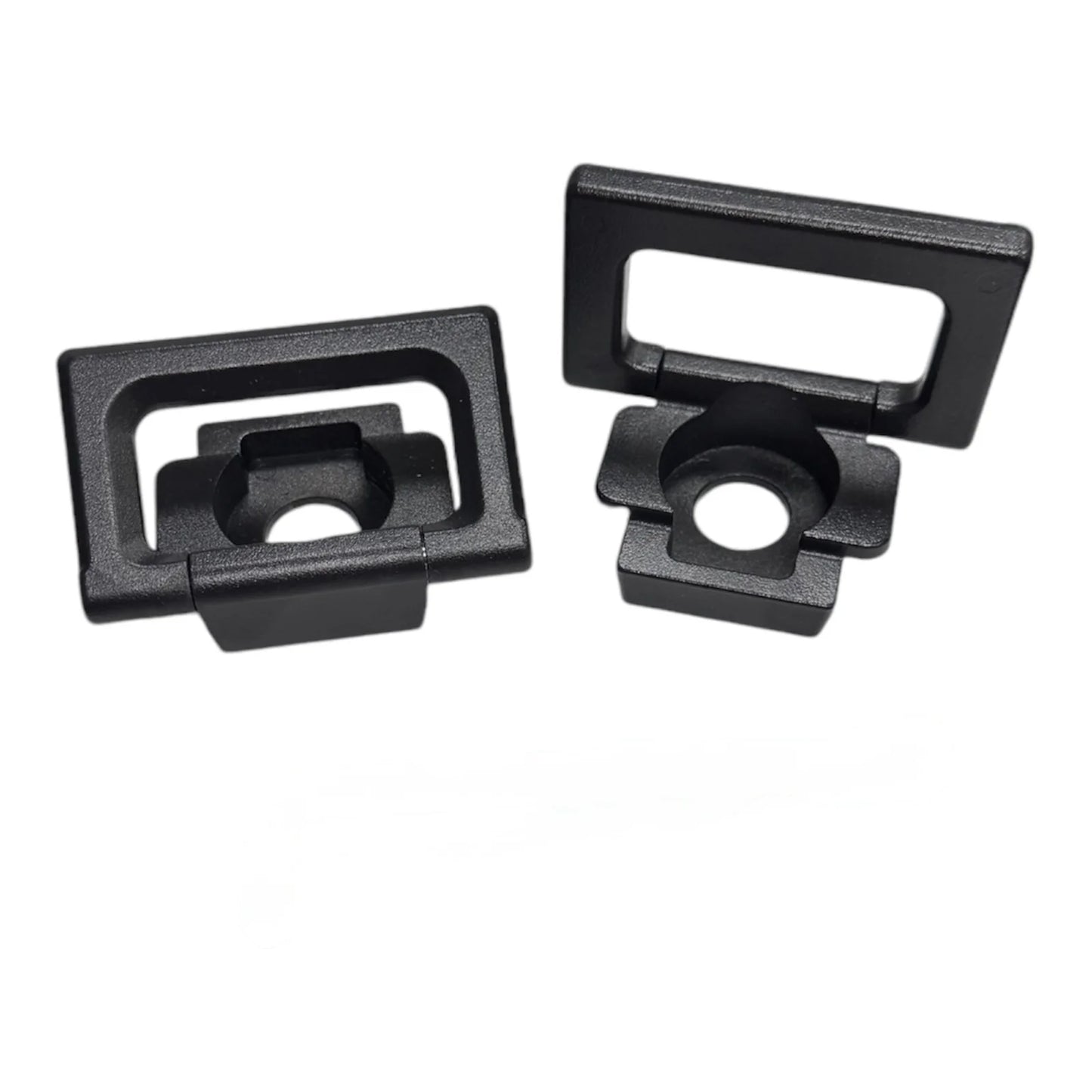 Tesla Cybertruck Bed L-Track D-Rings Cargo Anchors – Heavy-Duty Aluminum Multi-Function Tie-Downs for Truck Bed & Rear Trunk (Pair or Set of 4)