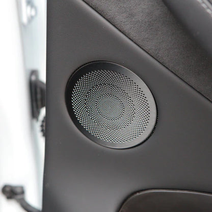 Model 3 Highland Stainless Steel Air Vent & Speaker Cover – Armrest Box Protection