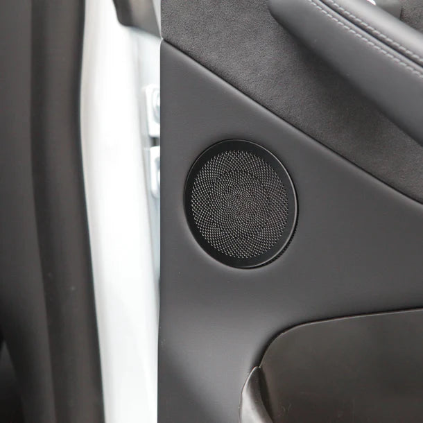 Model 3 Highland Stainless Steel Air Vent & Speaker Cover – Armrest Box Protection