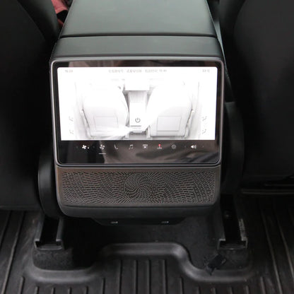 Model 3 Highland Stainless Steel Air Vent & Speaker Cover – Armrest Box Protection