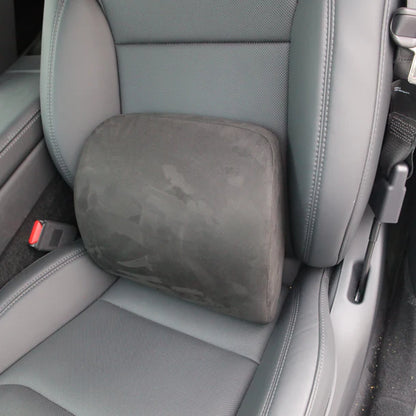 Ergonomic Car Neck & Lumbar Support Pillow Set – White & Black for Tesla Model 3 / Model Y / Highland / Juniper / Model S / Model X / Cybertruck