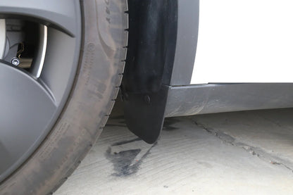 Mini Mud Flaps Splash Guards for Tesla Model 3 & Model Y (No-Drill, ABS, Set of 4)