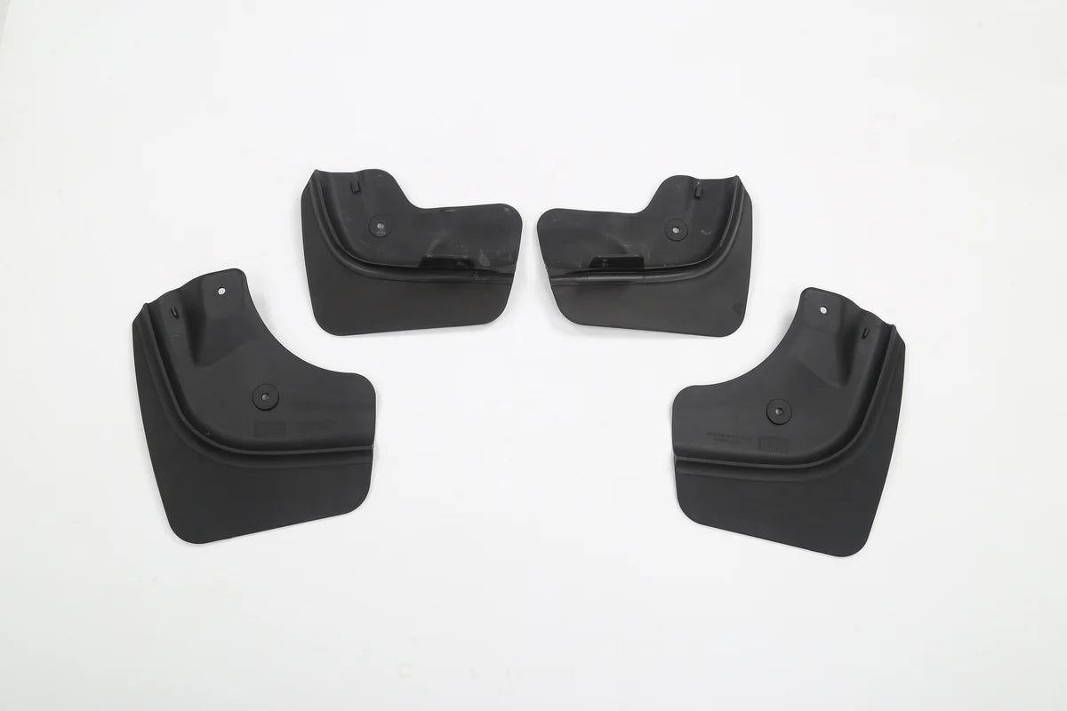 Flat Mud Flaps Splash Guards for Tesla Model S 2021+ | No-Drill ABS Fender Protection (Set of 4)