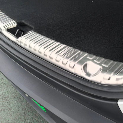 Tesla Model Y Juniper Stainless Steel Rear Trunk Protector Cover – Anti-Scratch Cargo Liner