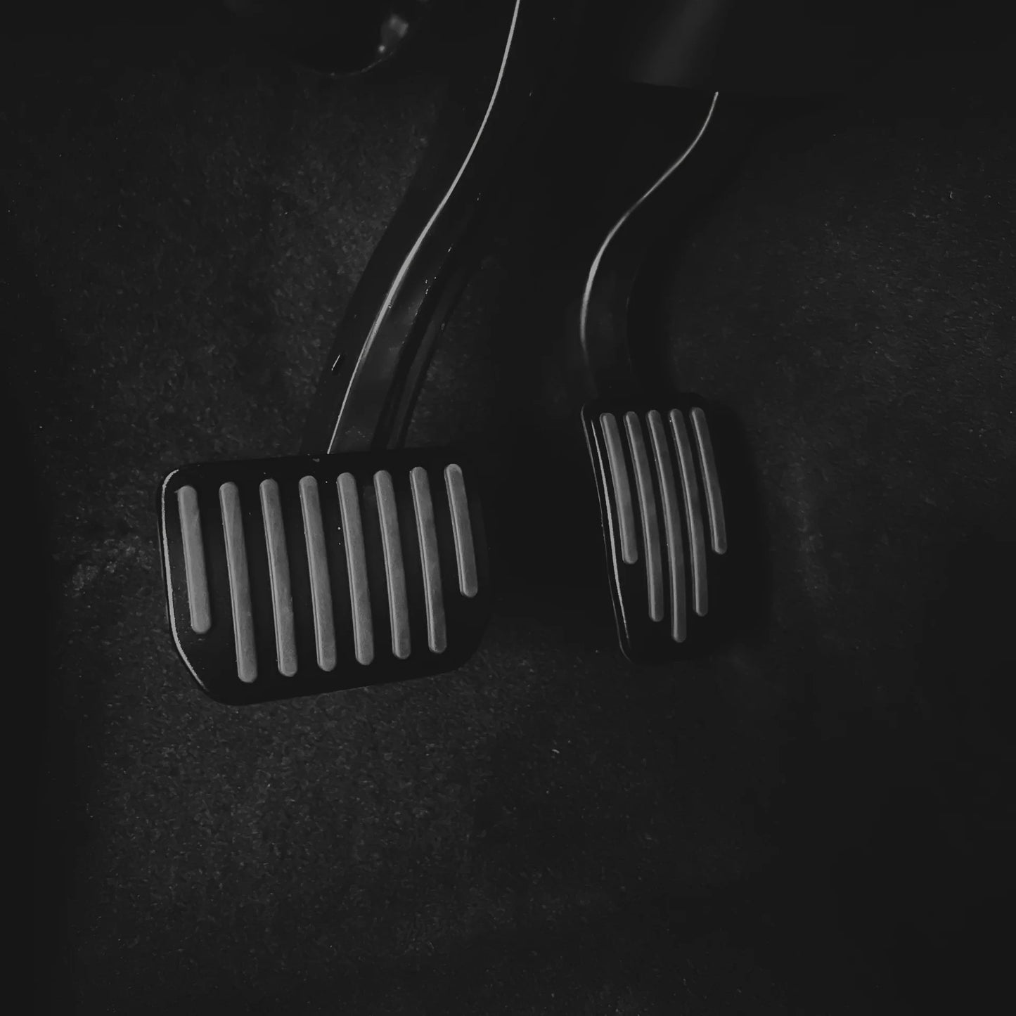 Tesla Model S / Model 3 / Model X / Model Y Gen. 3 Performance Pedals (2-Piece Set) – Powder Coated Aluminum, Black / Red / Silver – Fits All Years Including 2025+