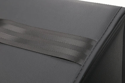 Rear Underseat Storage Organizer Set (3-Piece) for Tesla Cybertruck – Foldable Faux Leather Under-Seat Storage Boxes with Velcro Fixation