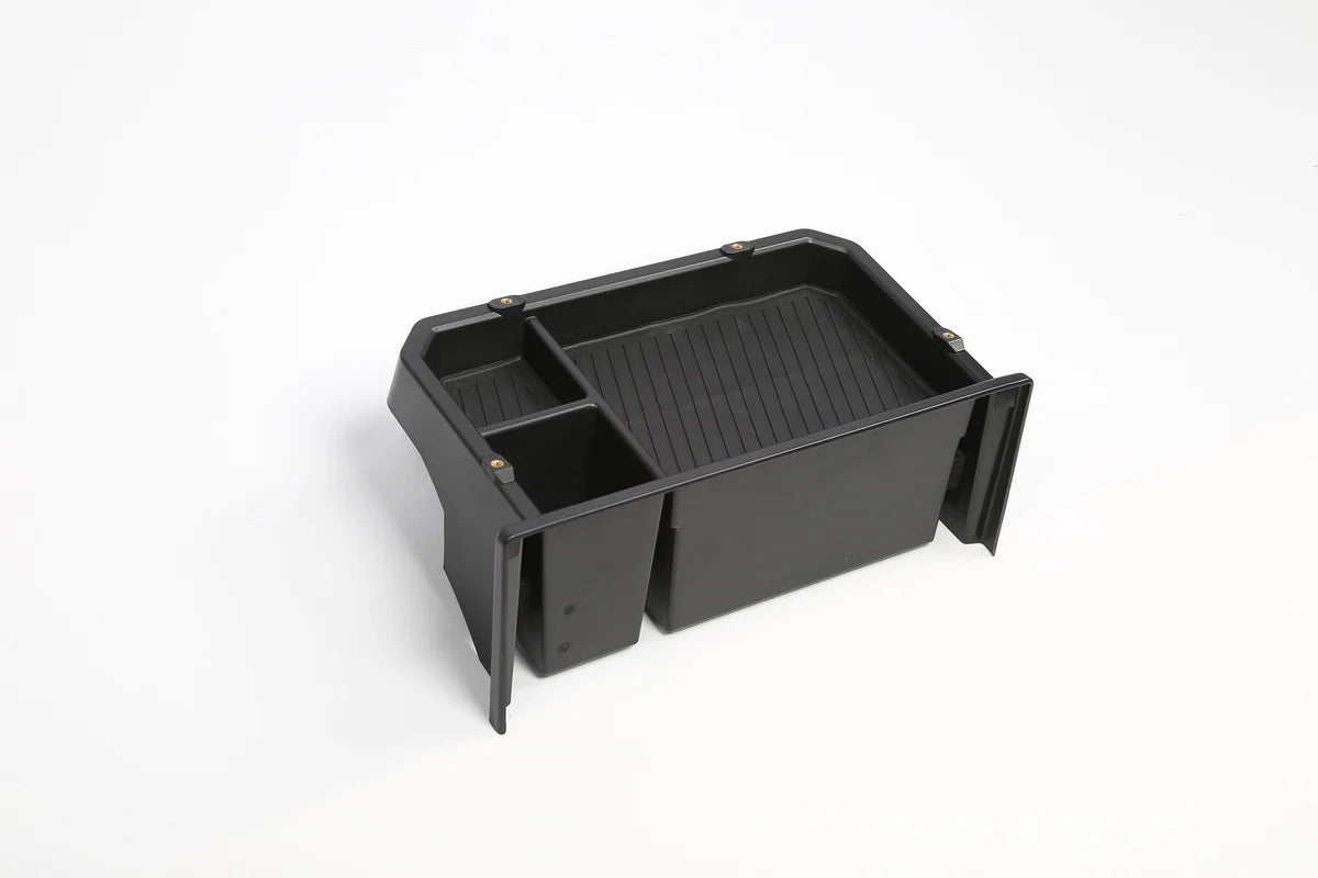 Dashboard Storage Organizer with Hidden Compartment & Accessory Mount for Tesla Cybertruck