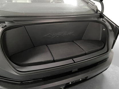 Frunk Seat Cushion for Tesla Cybertruck | Waterproof Foldable Front Trunk Seating Pad for Camping & Tailgating