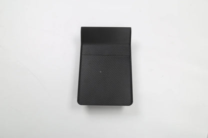 Tesla Model 3 & Model Y Center Console Picnic Table – Portable Carbon Fiber Tray for Meals, Work, and Storage