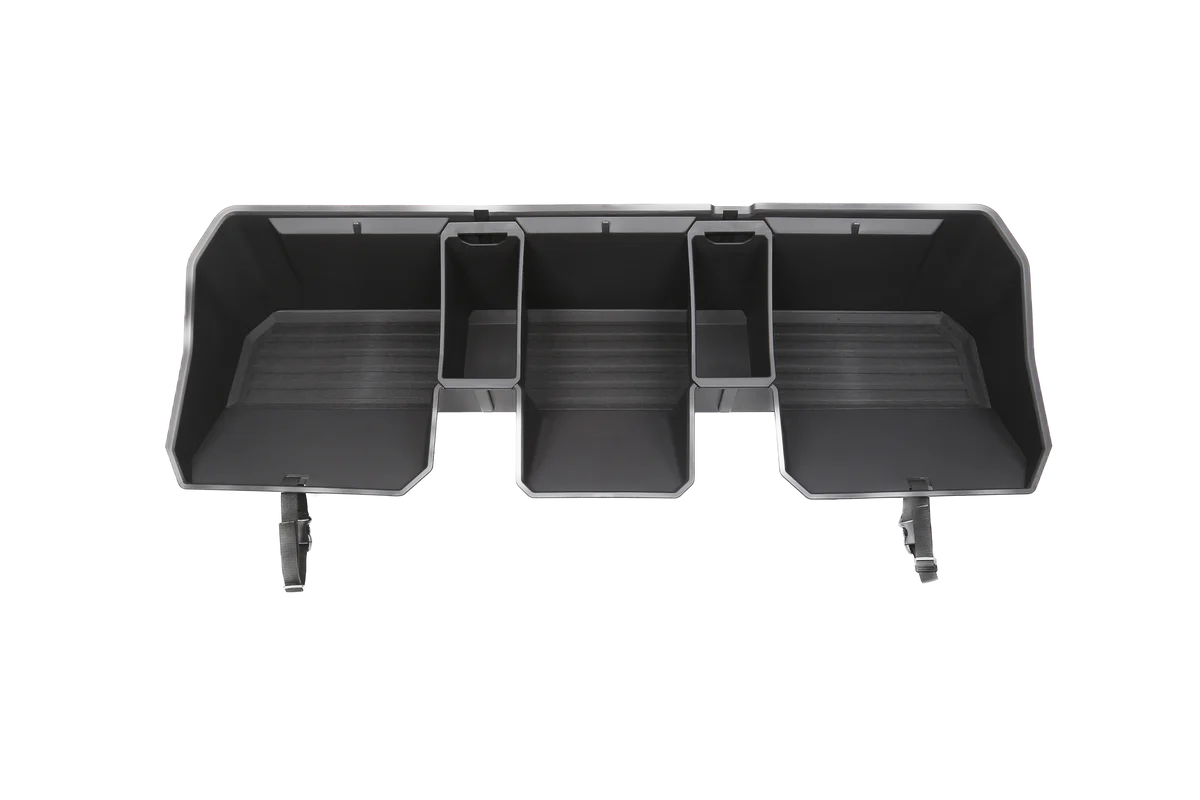 Tesla Cybertruck Front & Rear Underseat Storage Organizer – 3-Piece Custom Fit Storage Solution