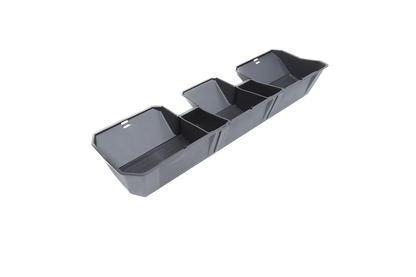 Tesla Cybertruck Front & Rear Underseat Storage Organizer – 3-Piece Custom Fit Storage Solution