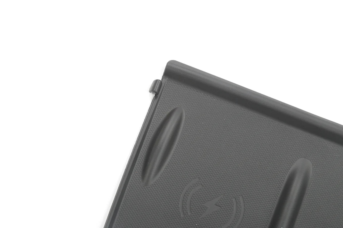 Wireless Charging Protective Pad with AirPods Dock for Tesla Model 3 & Model Y (2021–2024) | Anti-Slip Silicone Center Console Mat