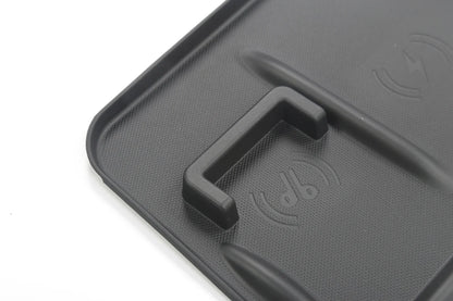 Wireless Charging Protective Pad with AirPods Dock for Tesla Model 3 & Model Y (2021–2024) | Anti-Slip Silicone Center Console Mat