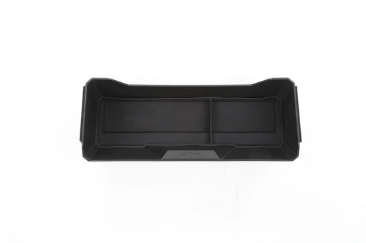 Front Underseat Storage Compartment Organizer for Tesla Cybertruck – Hidden Under-Seat TPE Storage Bin with Dividers