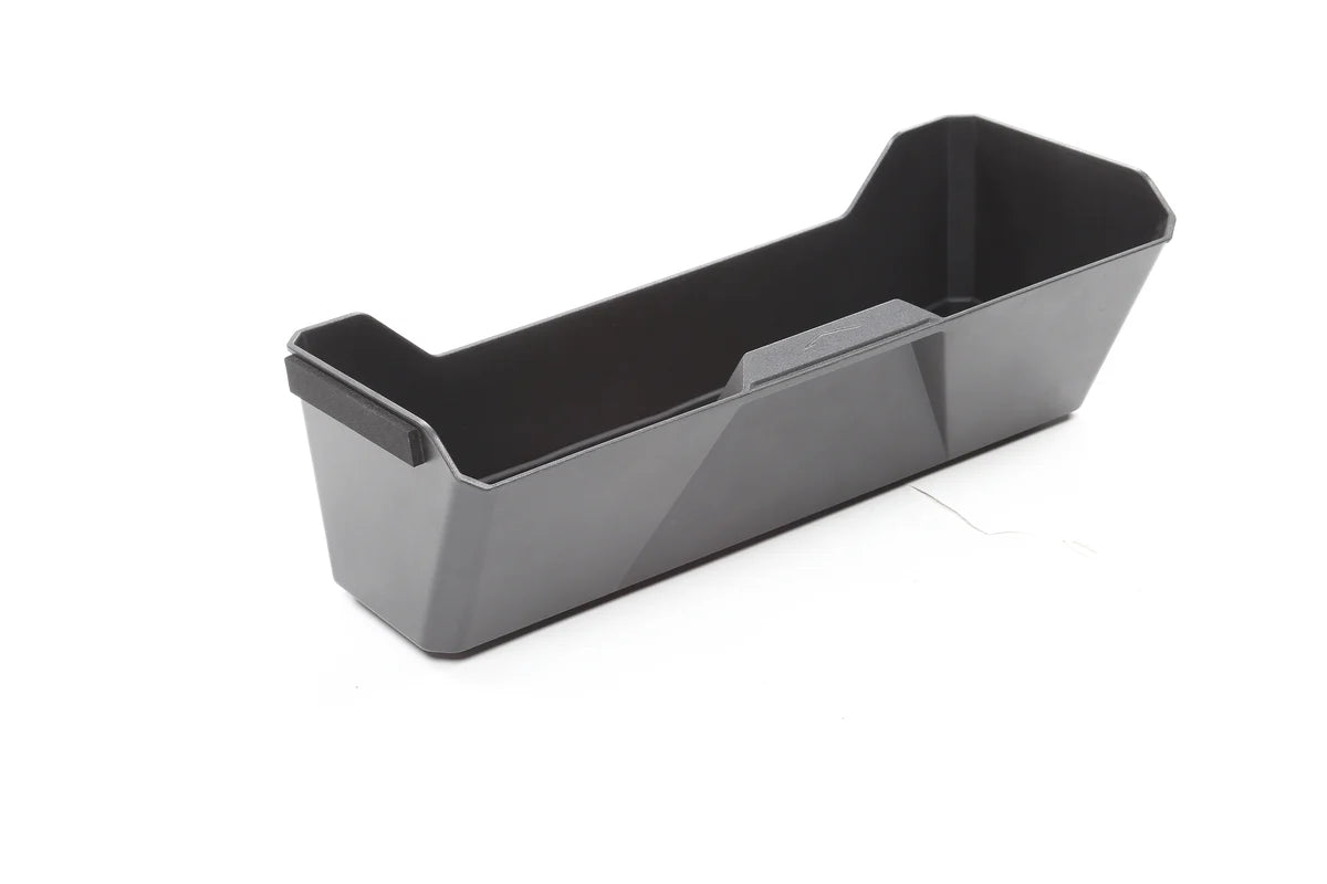 Front Underseat Storage Compartment Organizer for Tesla Cybertruck – Hidden Under-Seat TPE Storage Bin with Dividers