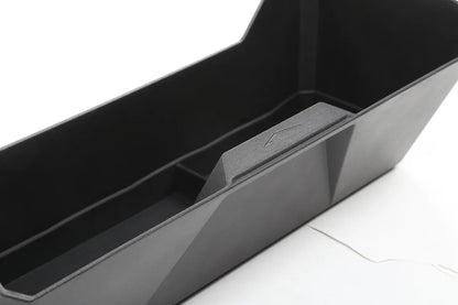 Front Underseat Storage Compartment Organizer for Tesla Cybertruck – Hidden Under-Seat TPE Storage Bin with Dividers