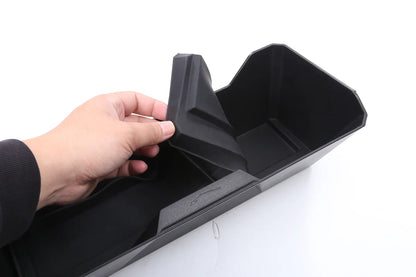 Tesla Cybertruck Front & Rear Underseat Storage Organizer – 3-Piece Custom Fit Storage Solution