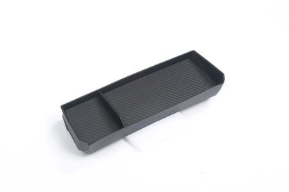 Dashboard Silicone Storage Organizer Behind Display for Tesla Cybertruck (2-Compartment OEM Fit Tray)