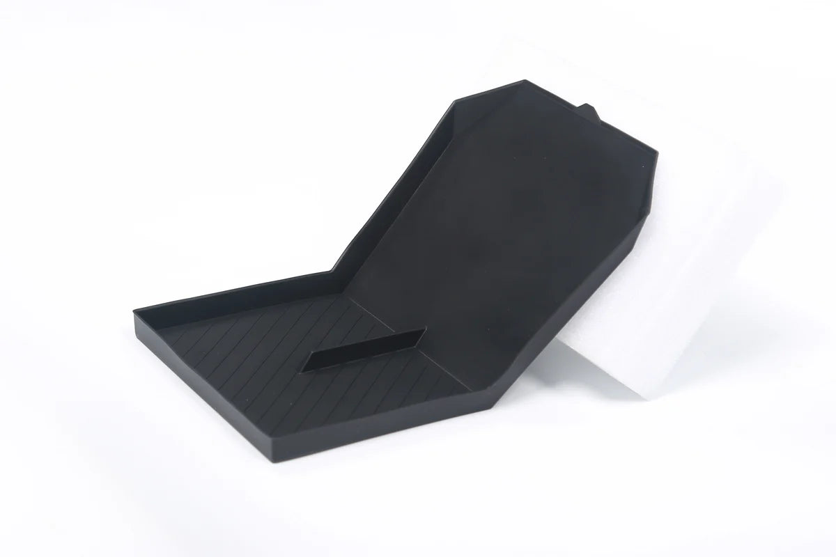 Armrest Storage Protection Pad for Tesla Cybertruck (Silicone Anti-Slip Insert, Waterproof & Heat Resistant)