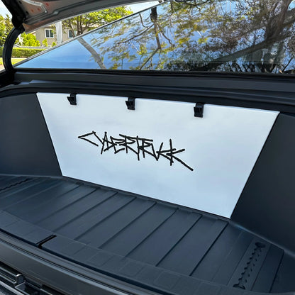 Tesla Cybertruck Frunk Hook Attachments – 3-Piece Retractable Cargo Hook Set for Front Trunk Storage (2024–Present Cybertruck)