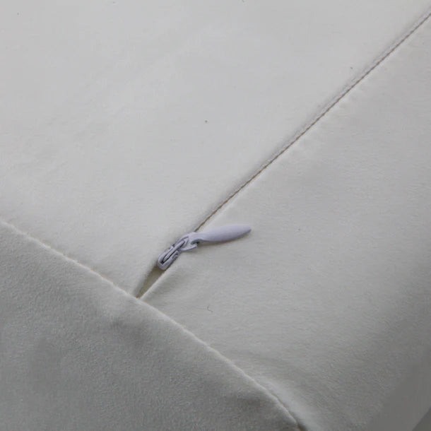 Ergonomic Car Neck & Lumbar Support Pillow Set – White & Black for Tesla Model 3 / Model Y / Highland / Juniper / Model S / Model X / Cybertruck