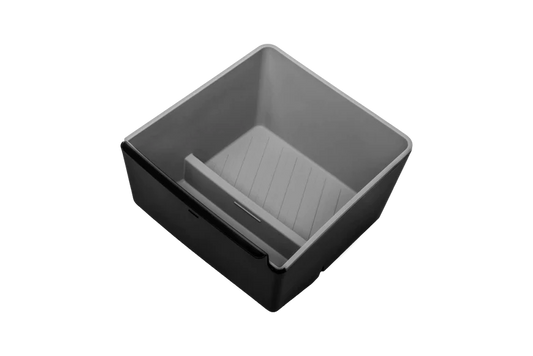 Jowua Rear Armrest Organizer for Tesla Model S & Model X (2021+ Refresh) – Silicone Storage Tray for Rear Center Console