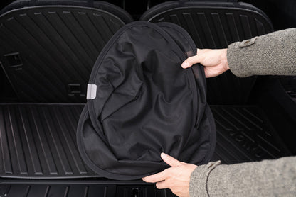 Jowua Rear Liftgate & Triangular Window Sunshade for Tesla Model X – Custom-Fit Heat & UV Protection, Foldable Rear Window Shade