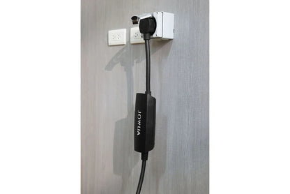 Jowua NEMA 14-50 Mobile Connector Adapter for Tesla | Built-In Temperature Monitoring, Heavy-Duty 40A Charging Cable