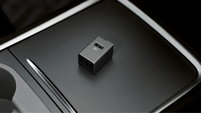 JOWUA 4-Port USB Hub for Tesla Model 3 & Model Y | Dashcam & Sentry Mode Compatible