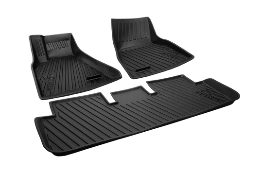 All-Weather Floor Liners for Tesla Model S 2021+ Refresh | Heavy-Duty Car Mats