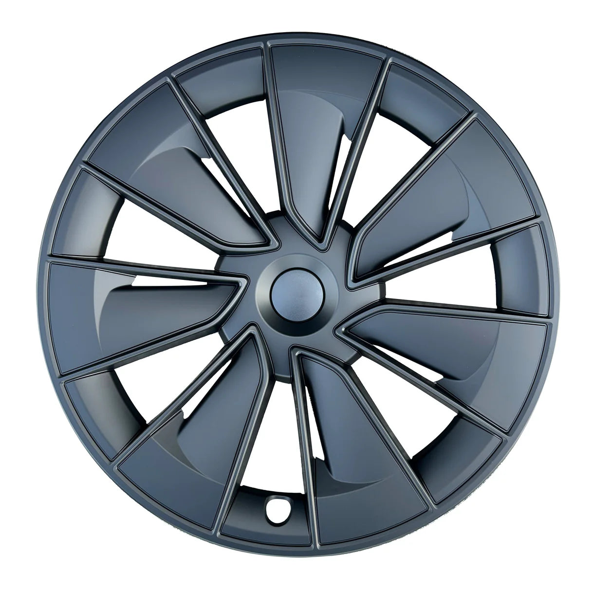 Performance-Style Wheel Covers for Tesla Model Y 19-Inch Gemini Wheels (2020–2025.02) | Directional Left & Right Aerodynamic Hubcap Set – Glossy Sport Upgrade, Easy Install, Includes Center Caps