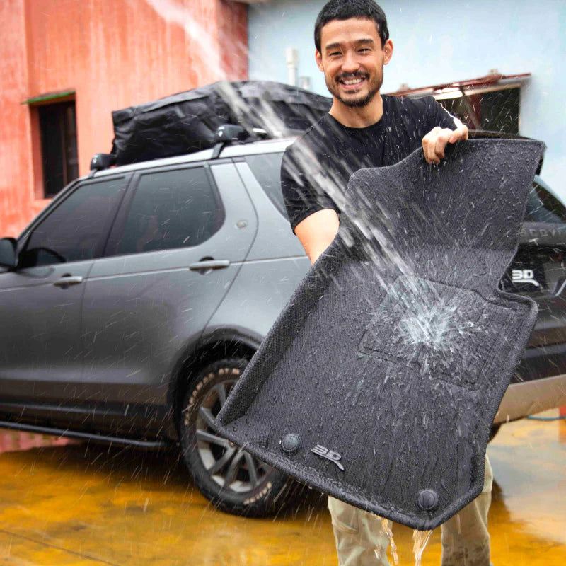 2012–2014 Tesla Model S  All-Weather Floor Mats – Black | Waterproof, Non-Slip, Eco-Friendly