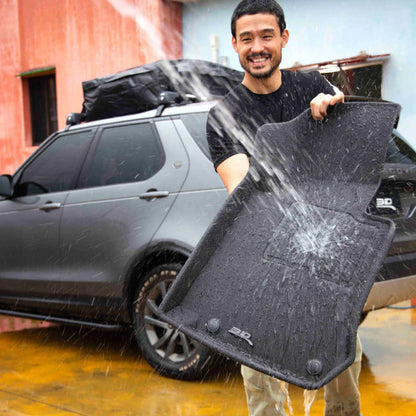 2012–2014 Tesla Model S  All-Weather Floor Mats – Black | Waterproof, Non-Slip, Eco-Friendly