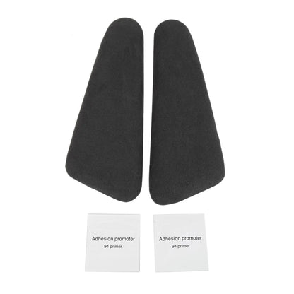Tesla Model 3 & Model Y Driver and Passenger Side Padded Leg Rest Knee Support Pads – Suede Interior Comfort Cushion Set