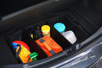 Custom Trunk Organizer for Tesla Model 3 & Model Y (Hidden Trunk Well Storage with Adjustable Dividers)