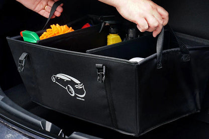 Custom Trunk Organizer for Tesla Model 3 & Model Y (Hidden Trunk Well Storage with Adjustable Dividers)
