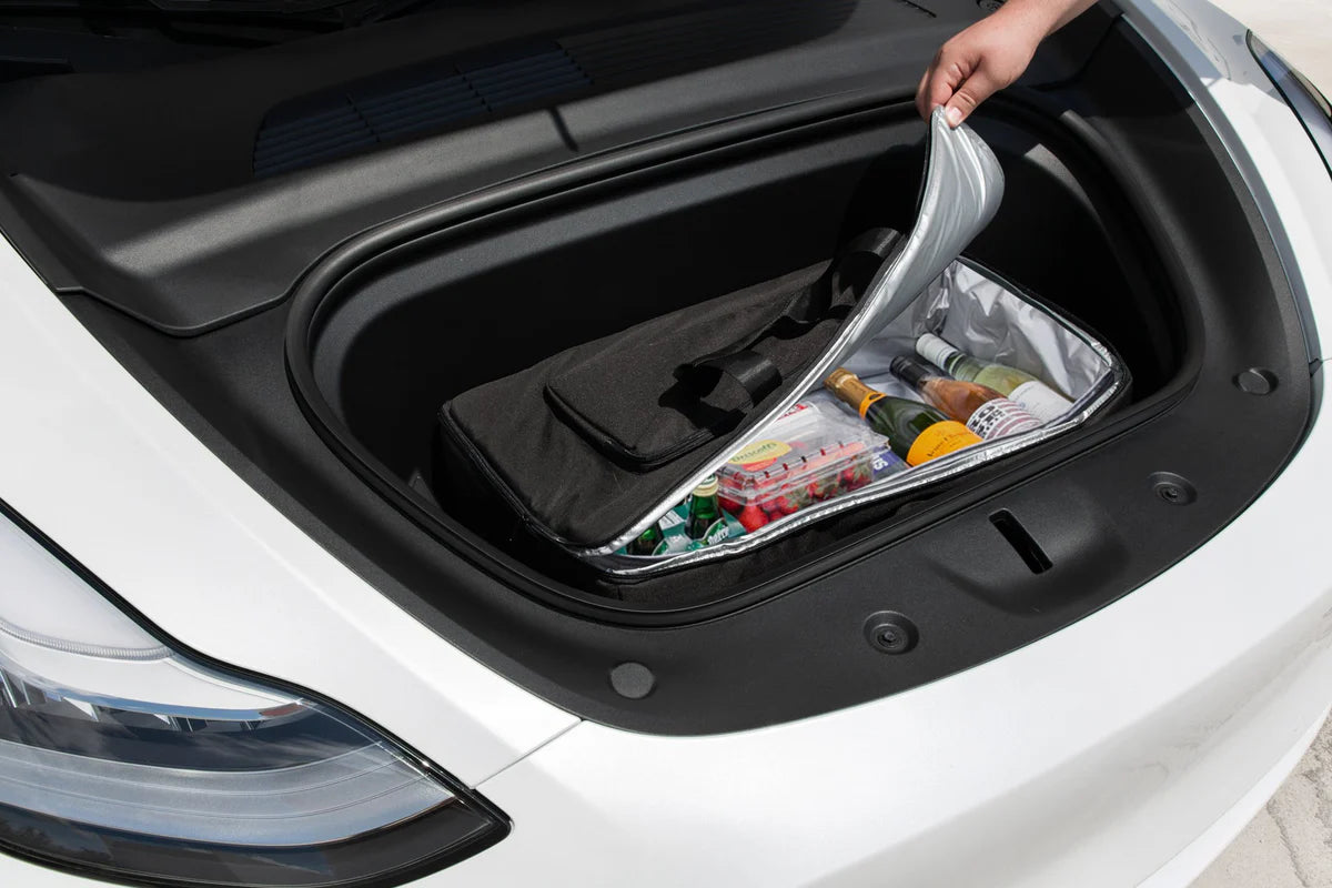 Custom Frunk Cooler for Tesla Model X, Model 3 & Model Y | Insulated Front Trunk Cooler Bag