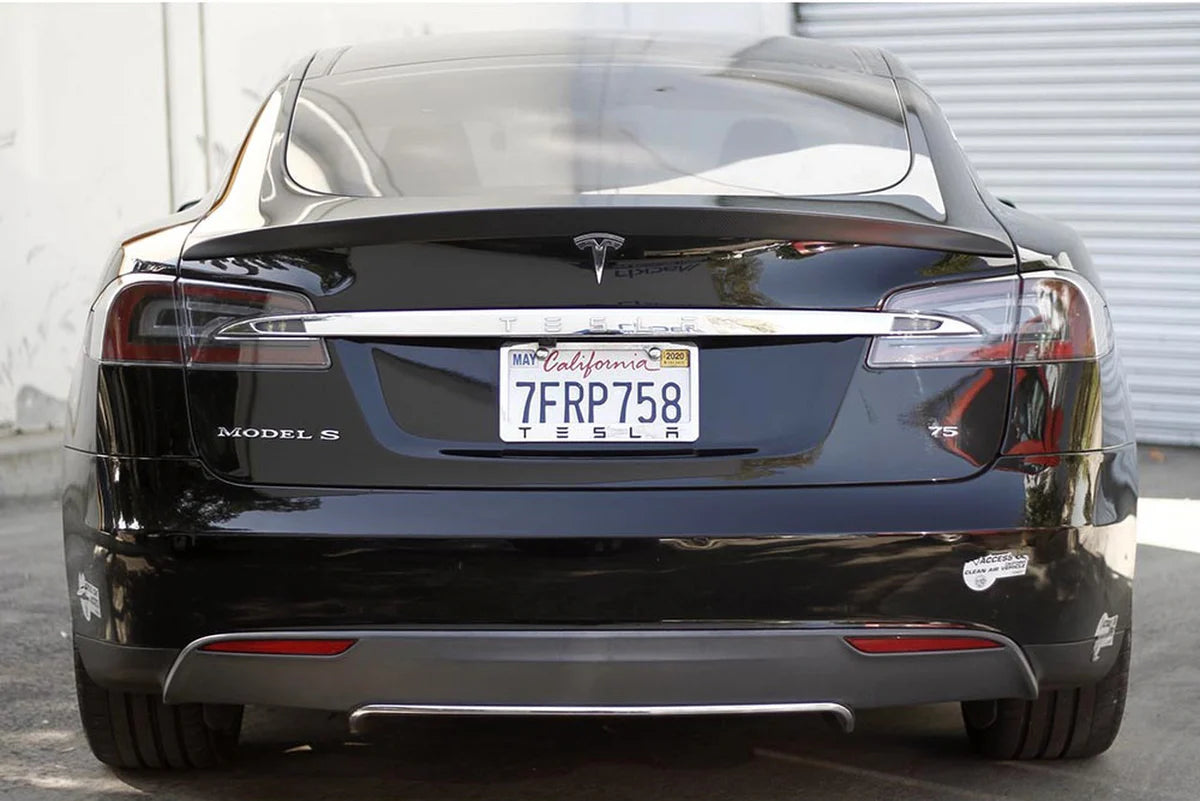 MXP Carbon Fiber Rear Trunk Spoiler for Tesla Model S (2012–Present) – Wet, Dry & Forged Carbon Options