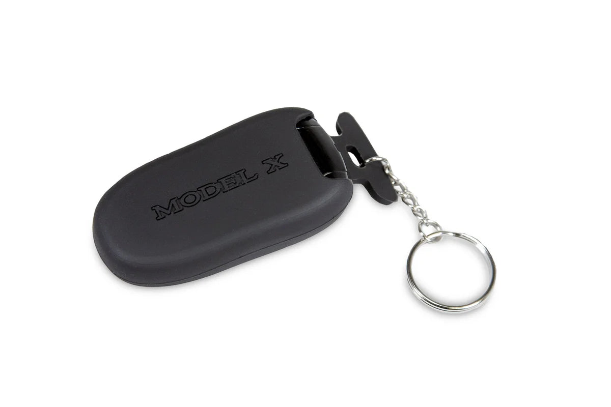 Silicone Key Fob Case Cover for Tesla Model X – Soft Protective Silicone with Embossed Buttons
