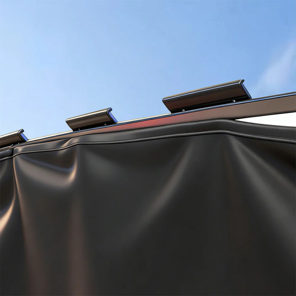 Tesla Model Y Juniper (2026+) Magnetic Side Window Sunshade – Custom OEM-Fit Sliding Privacy Shades with Triple-Layer UV & Heat Blocking Ice Silk Fabric, No-Drill Installation