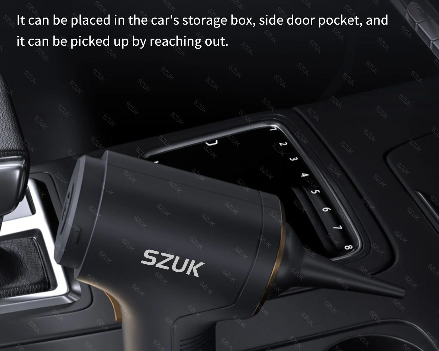 Mini Car Vacuum Cleaner, The szuk handheld vacuum cleaner is a portable wireless machine for home appliances, suitable for car and keyboard cleaning.