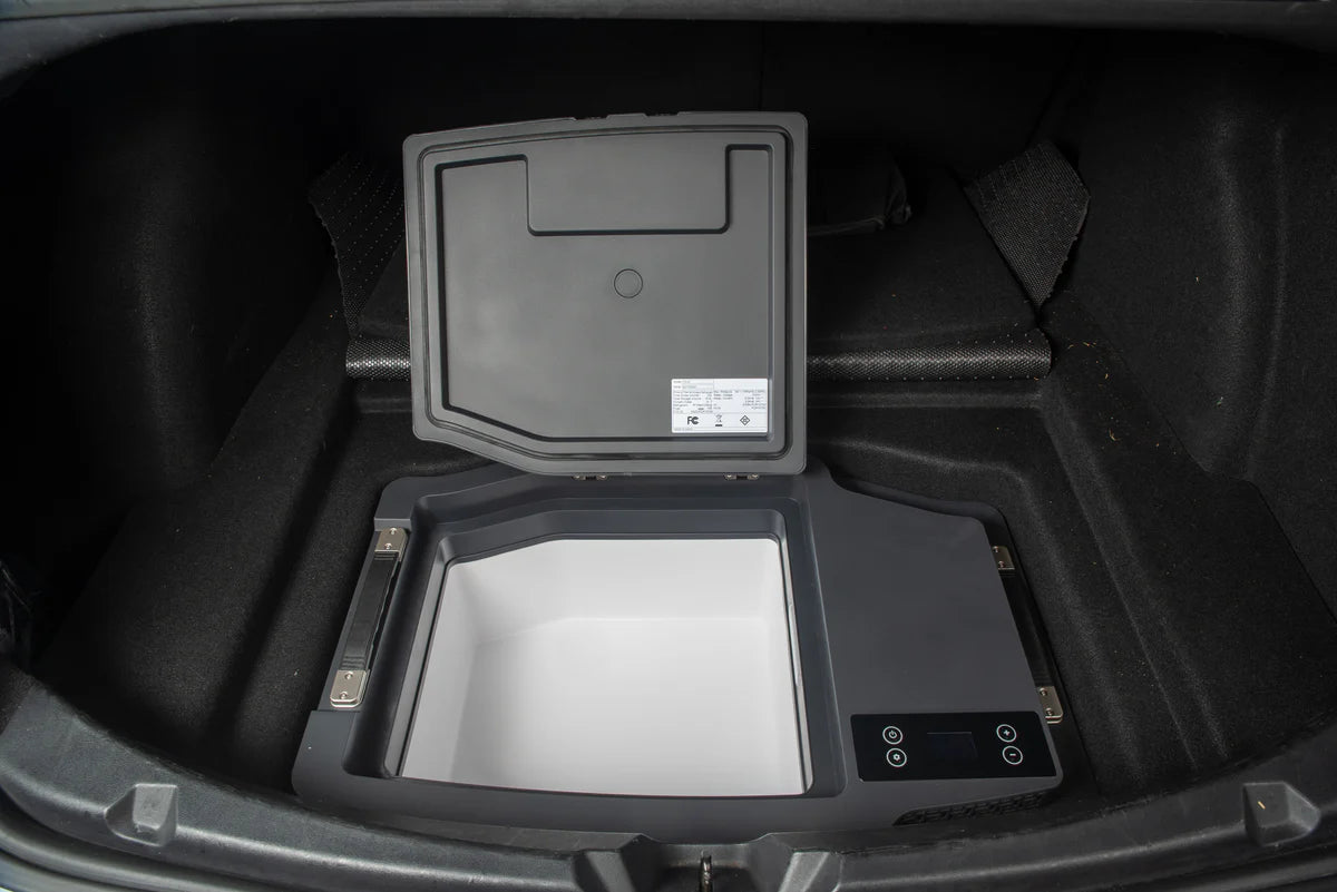Trunk Well Refrigerator for Tesla Model 3 & Model 3 Highland (20L) – App-Controlled 12V Portable Freezer with Fast Cooling