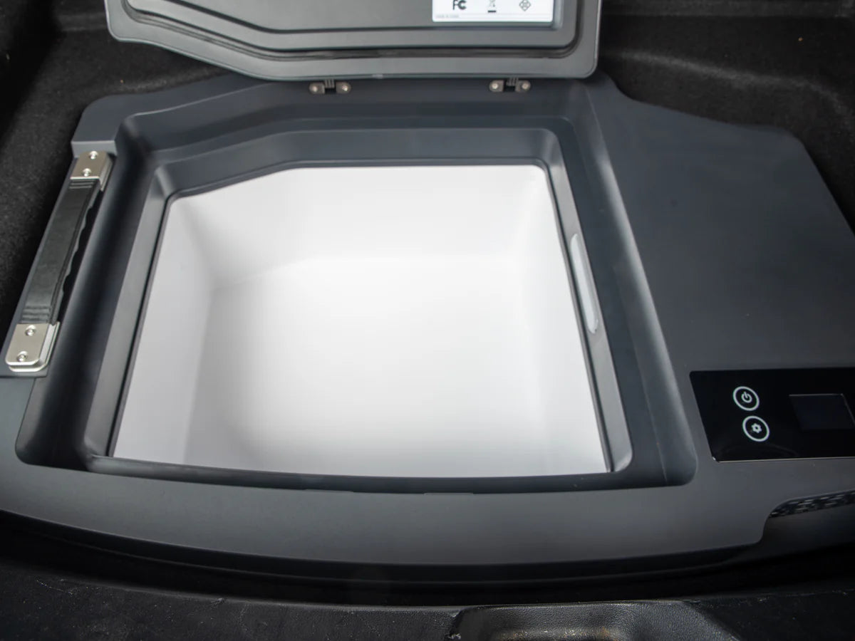 Trunk Well Refrigerator for Tesla Model 3 & Model 3 Highland (20L) – App-Controlled 12V Portable Freezer with Fast Cooling