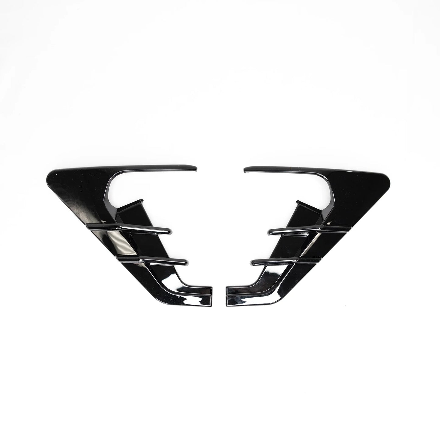 Tesla Model 3 (2017–2023) & Tesla Model Y (2020–2025) Turn Signal Cap & Fender Accent Flares (1 Pair) – ABS Plastic | Satin Black / Gloss Black / Carbon Fiber Look | Gen 2 & Gen 3 Compatible