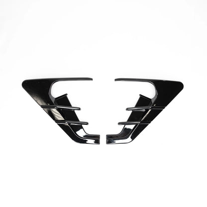 Tesla Model 3 (2017–2023) & Tesla Model Y (2020–2025) Turn Signal Cap & Fender Accent Flares (1 Pair) – ABS Plastic | Satin Black / Gloss Black / Carbon Fiber Look | Gen 2 & Gen 3 Compatible