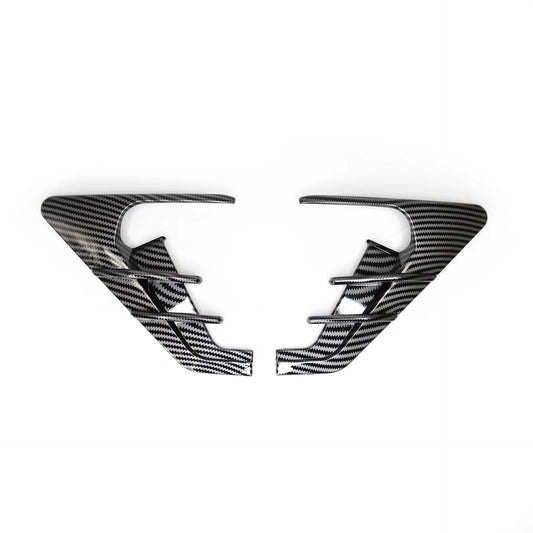 Tesla Model 3 (2017–2023) & Tesla Model Y (2020–2025) Turn Signal Cap & Fender Accent Flares (1 Pair) – ABS Plastic | Satin Black / Gloss Black / Carbon Fiber Look | Gen 2 & Gen 3 Compatible